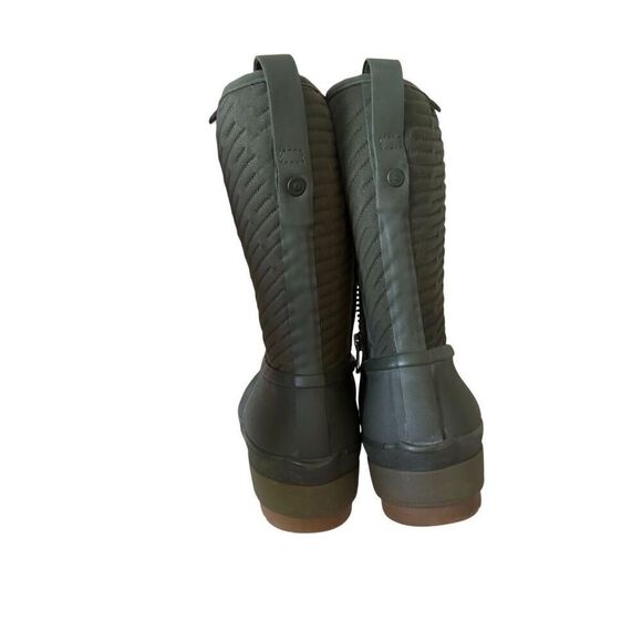 Bogs Outdoor Rain Snow Boots Womens Zipper Crandall Waterproof size 6 Green - Picture 7 of 9